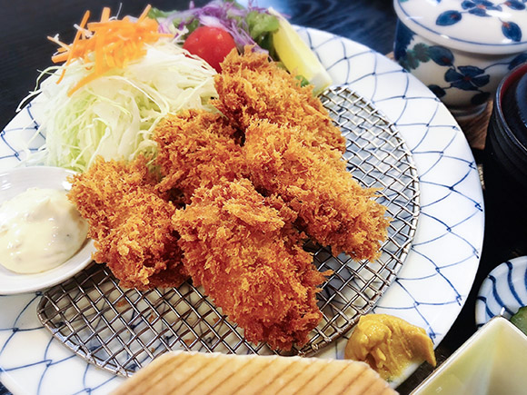 カキフライ定食