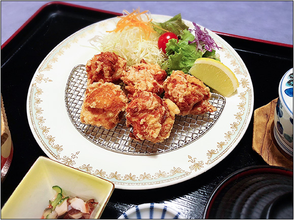 から揚げ定食